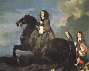 塞巴斯蒂安波尔东 - Queen Christina of Sweden on Horseback